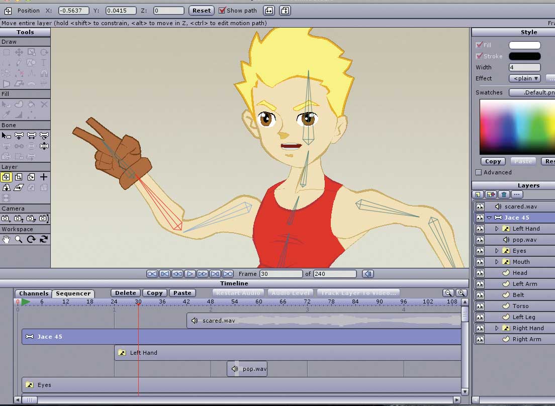 Easy and free animation software - musicaltide