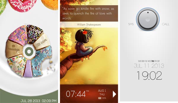 android lock screen app: Sparky Lock Screen