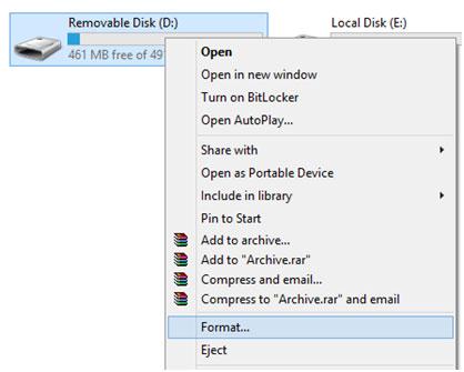 Best ways to format and unformat your flash drive