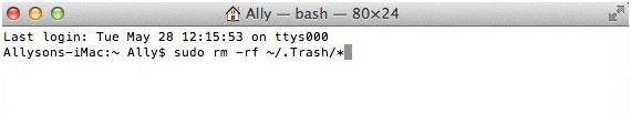 How to force empty the trash on your mac