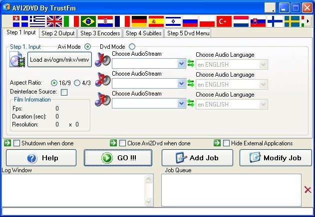 Avi2DVD DVD Creator Freeware