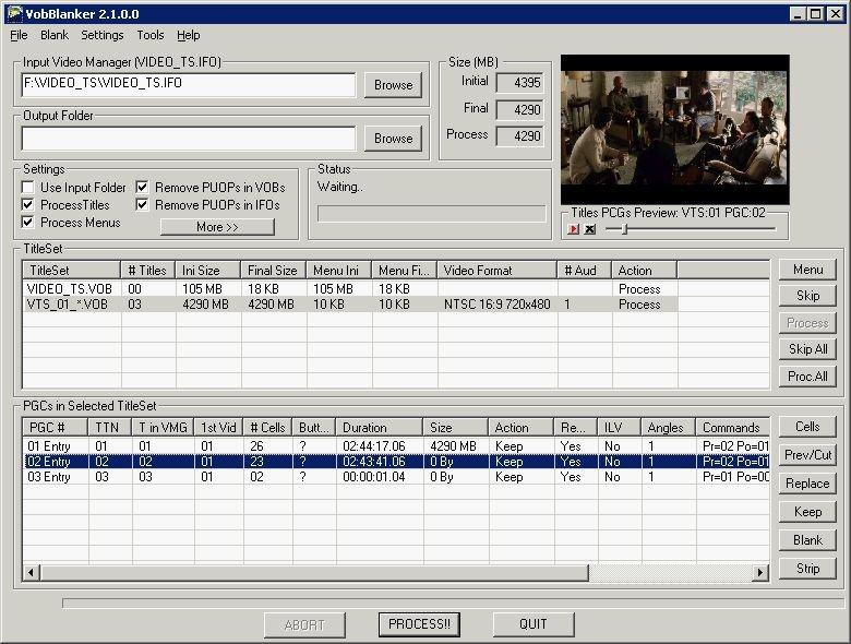 VobBlanker DVD Creator Freeware