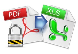 Convert Encrypted PDF Tables