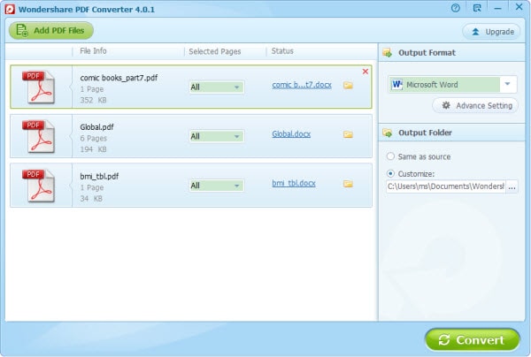 convert PDF to Excel