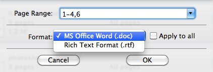 PDF to Word for Mac