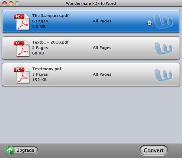 convert PDF to Word