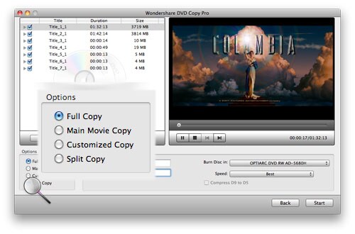 Wondershare DVD Copy Pro for Mac