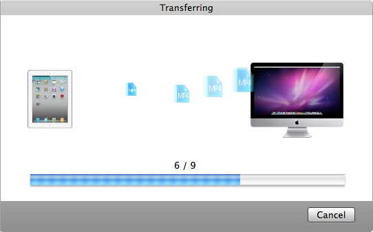 transfer ipad to mac