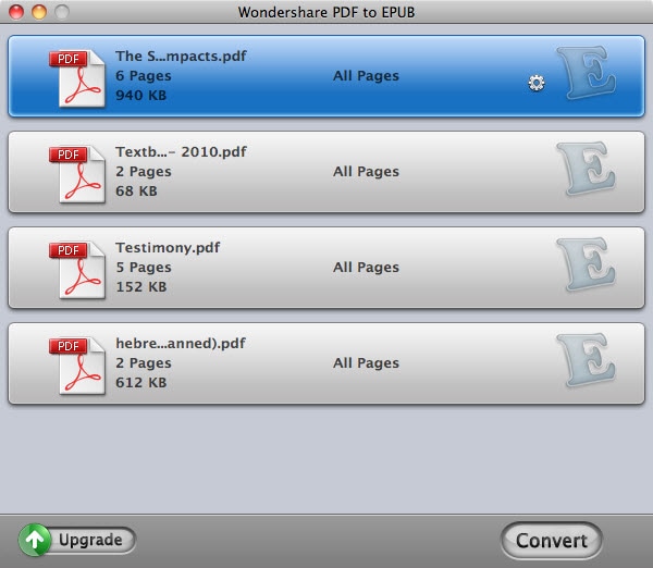 PDF to iPad