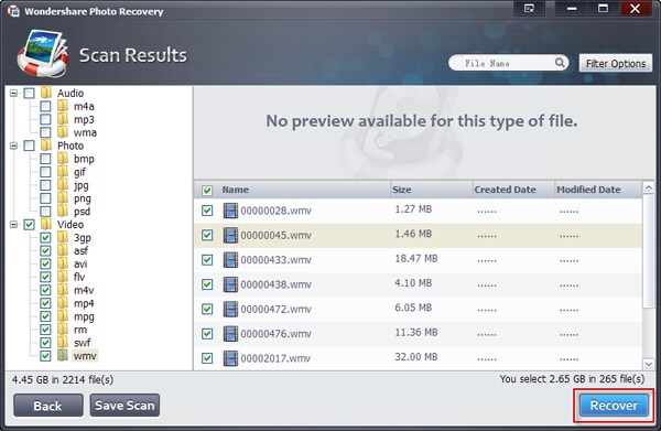 recover deleted videos