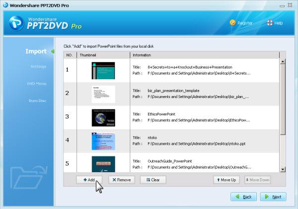 PPT2DVD Pro User Guide