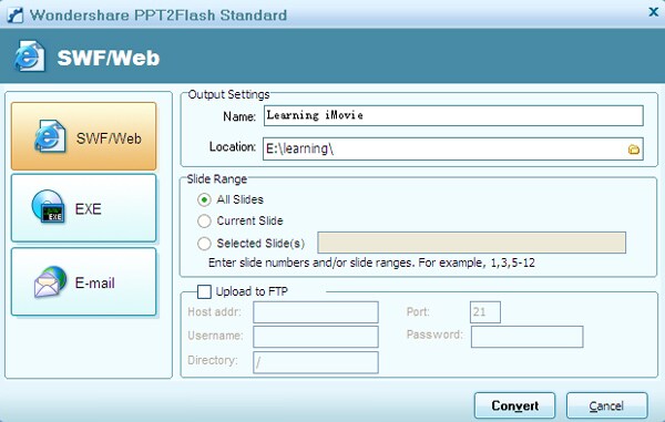 PPT2Flash Standard User Guide