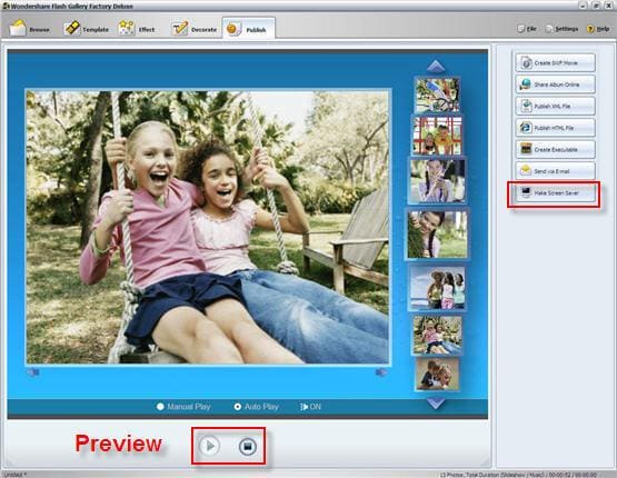 Flash Screensaver Maker Mac