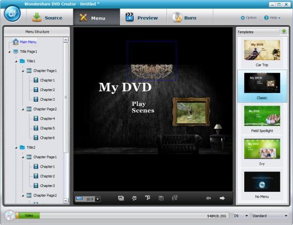 convert hd video to dvd