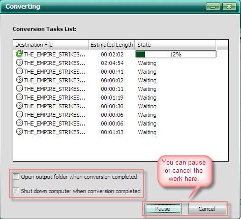 Convert DVD to AVI