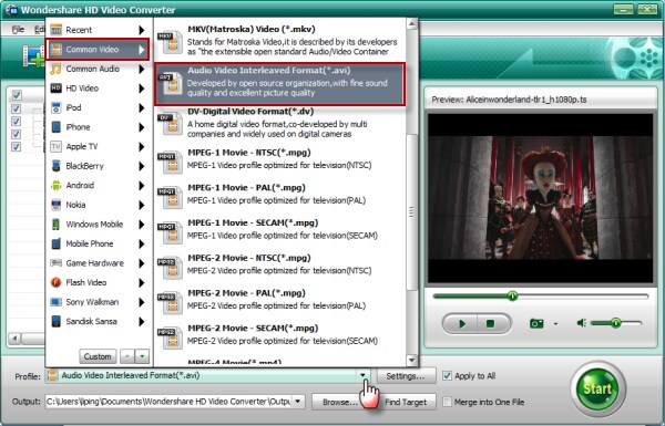 Select format-convert avchd to avi, avchd to avi mac