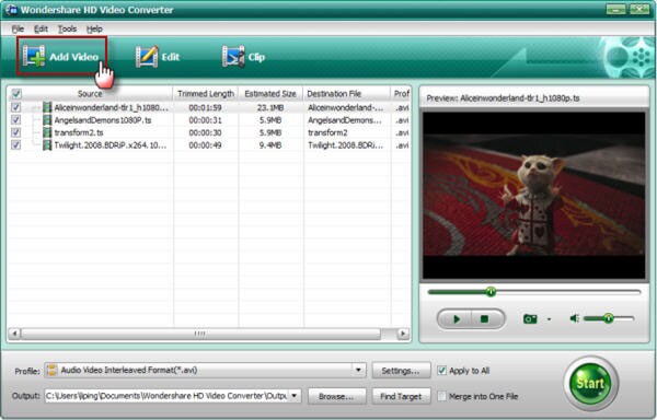 Load AVCHD camcorder videos-avchd to avi converter, convert avchd to avi mac