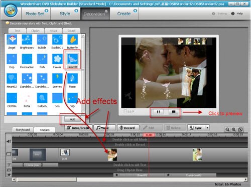 make a slideshow for youtube