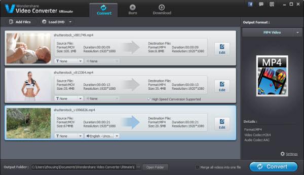 video converter pla main interface