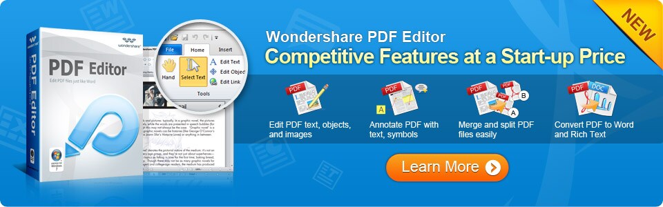 Wondershare PDF Editor