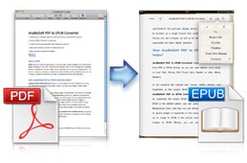 Convert PDF to EPUB on Mac