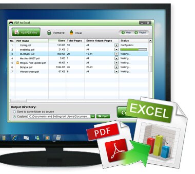 PDF to Excel Converter