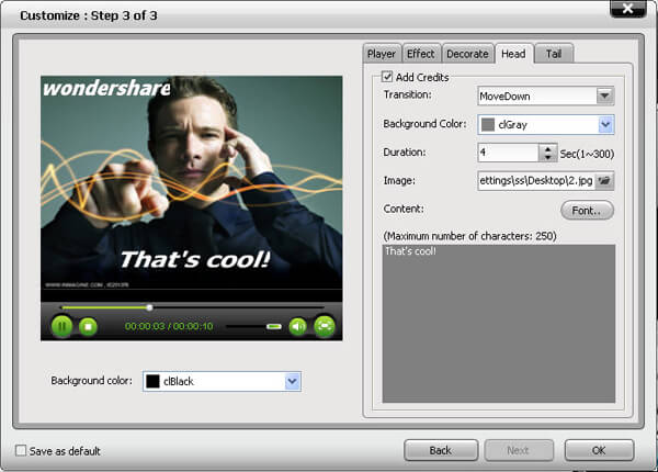 Video to Flash Converter Pro guide