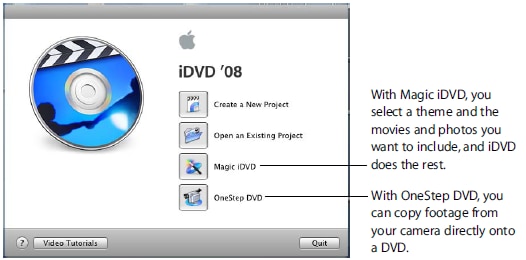 iDVD tutorial How to use iDVDs