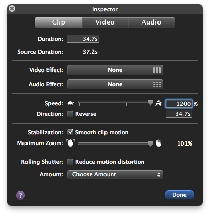 How to Make a Time-Lapse Movie in iMovie