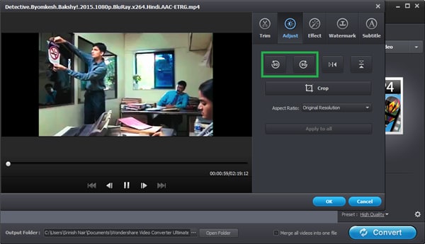 How to rotate a video in iMovie