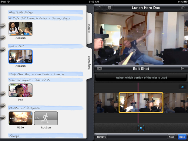 How to zoom in on iMovie on Mac/iPad