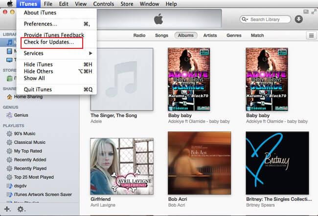 install the latest iTunes