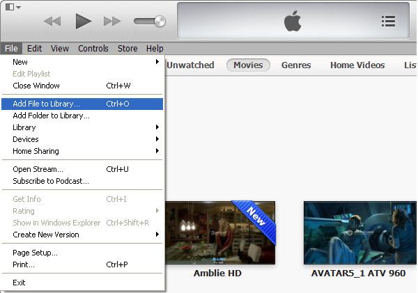 add video to itunes