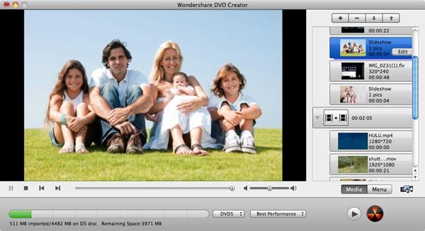 Wondershare DVD Creator for Mac guide