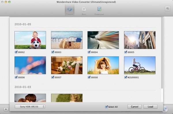 mac video converter ultimate camcorder files