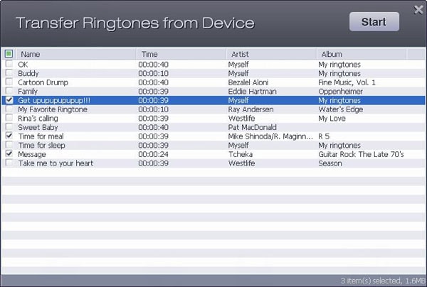 Back Up My Ringtones to iTunes