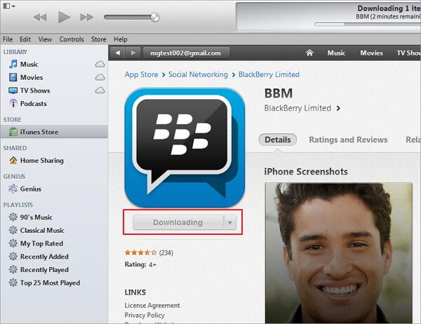 messenger apps for blackberry and iphone