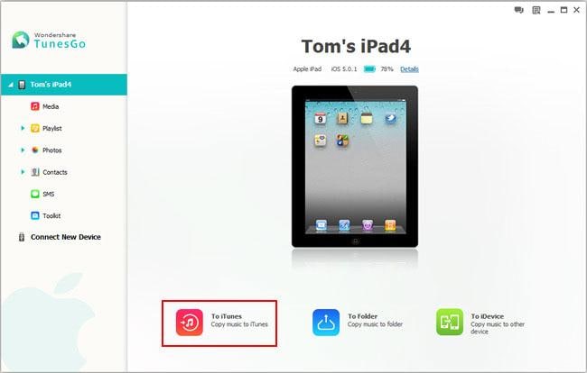how to sync ipad with itunes