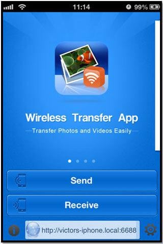 bluetooth transfer iphone