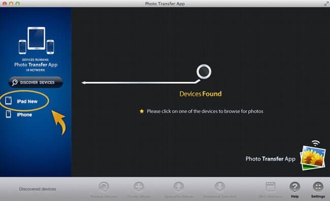 transfer photo from mac to ipad