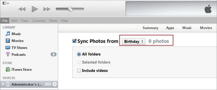 sync photos from samsung s3 to ipad