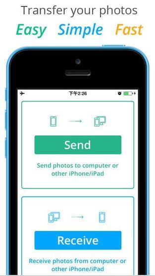 photo transfer app ipad
