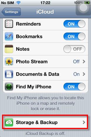 backup iphone before jailbreak iOS 7