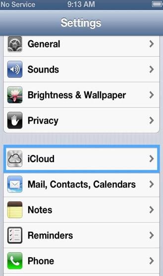 sync iphone contacts to icloud