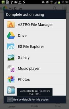 wifi file transfer pc to android