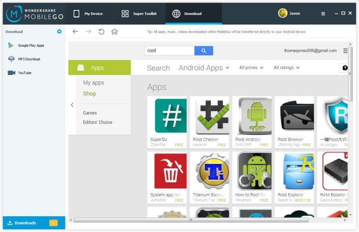 android root file manager