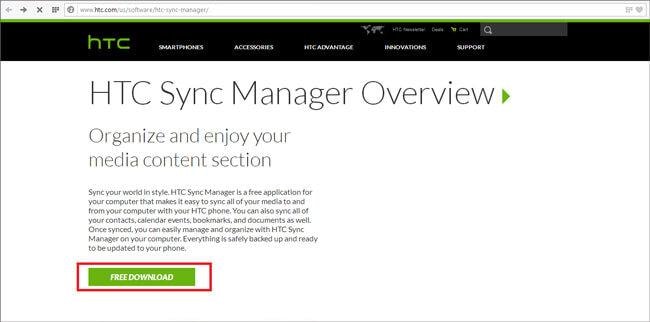 htc sync manager exe