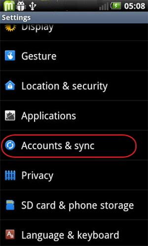 android contacts backup