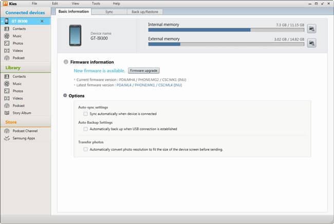 samsung android software download