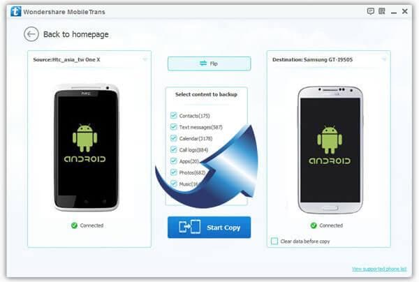 transfer contacts from android to samsung